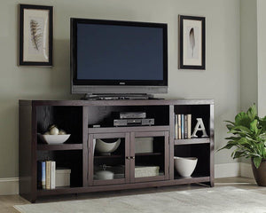 Breckinridge Transitional Dark Cappuccino TV Console