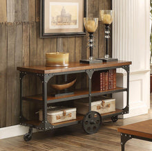 Load image into Gallery viewer, Rustic Cherry Sofa Table