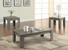 Load image into Gallery viewer, Occasional Table Sets Contemporary Distressed Grey Three-Piece Set