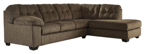 Accrington 2Piece Sectional with Chaise and Sleeper