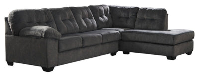 Accrington 2Piece Sectional with Chaise and Sleeper