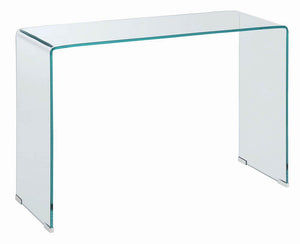 Contemporary Clear Sofa Table