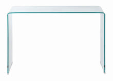 Load image into Gallery viewer, Contemporary Clear Sofa Table