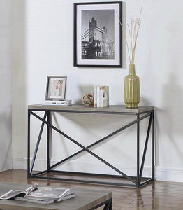 Industrial Sonoma Grey Sofa Table