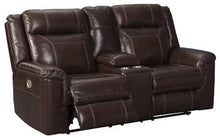 Load image into Gallery viewer, Wyline Power Reclining Loveseat with Console