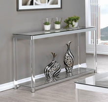 Load image into Gallery viewer, Contemporary Chrome Sofa Table