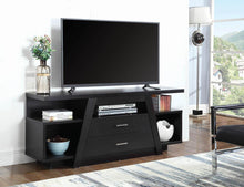 Load image into Gallery viewer, Contemporary Cappuccino TV Stand