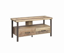 Load image into Gallery viewer, Rustic Weathered Pine 48&quot; TV Console