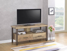 Load image into Gallery viewer, Rustic Weathered Pine 48&quot; TV Console