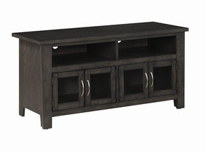 Transitional Dark Grey 48" TV Console