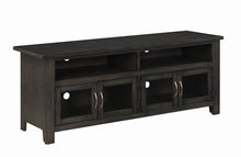 Load image into Gallery viewer, Transitional Dark Grey 60&quot; TV Console