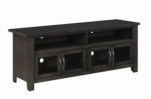 Transitional Dark Grey 60" TV Console