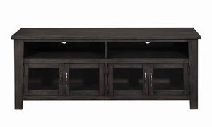 Transitional Dark Grey 60" TV Console