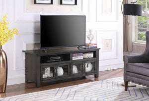 Transitional Dark Grey 60" TV Console