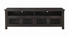 Load image into Gallery viewer, Transitional Dark Grey 72&quot; TV Console