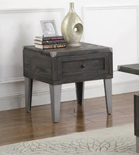 Load image into Gallery viewer, Rustic Grey Side Table
