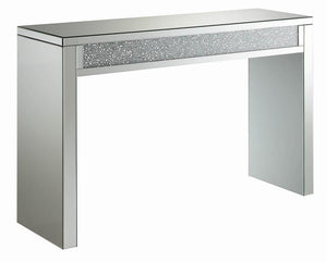 Contemporary Silver Sofa Table