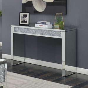 Contemporary Silver Sofa Table