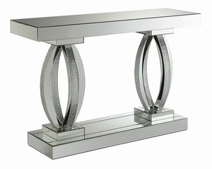 Contemporary Silver Sofa Table