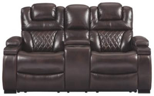 Warnerton Power Reclining Loveseat with Console