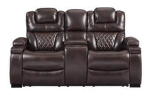 Load image into Gallery viewer, Warnerton Power Reclining Loveseat with Console