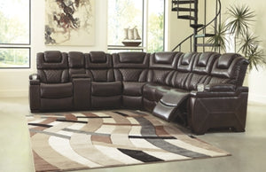 Warnerton 3Piece Reclining Sectional with Power