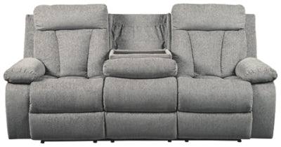 Mitchiner Reclining Sofa with Drop Down Table