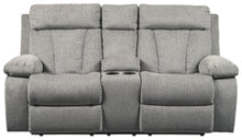 Load image into Gallery viewer, Mitchiner Reclining Loveseat with Console