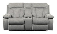 Load image into Gallery viewer, Mitchiner Reclining Loveseat with Console