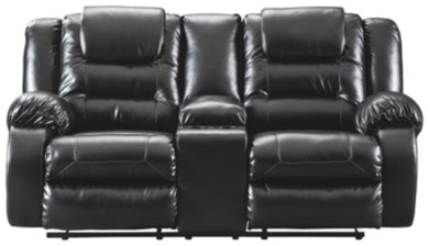 Vacherie Reclining Loveseat with Console