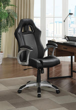 Load image into Gallery viewer, Contemporary Black and Grey Office Chair