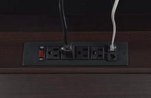 Load image into Gallery viewer, Contemporary Cappuccino Writing Desk