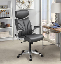 Load image into Gallery viewer, Contemporary Grey and Silver Office Chair