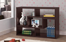 Load image into Gallery viewer, Contemporary Cappuccino Bookcase