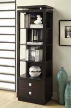Load image into Gallery viewer, Contemporary Cappuccino Bookcase