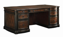 Load image into Gallery viewer, Gorman Traditional Espresso Executive Desk