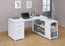 Load image into Gallery viewer, Yvette White Executive Desk