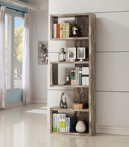 Rustic Salvaged Cabin Bookcase