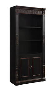 Nicolas Traditional Espresso Bookcase