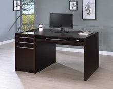 Load image into Gallery viewer, Contemporary Cappuccino Connect-It Computer Desk