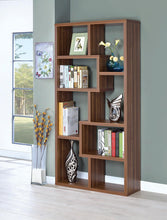 Load image into Gallery viewer, Transitional Walnut Bookcase