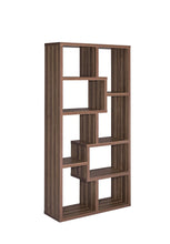 Load image into Gallery viewer, Transitional Walnut Bookcase