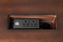 Load image into Gallery viewer, Traditional Red Brown Writing Desk