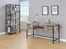 Load image into Gallery viewer, Industrial Salvaged Cabin Writing Desk