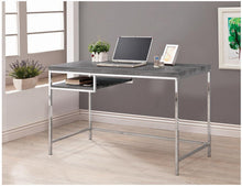 Load image into Gallery viewer, Contemporary Weathered Grey Writing Desk