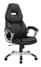 Load image into Gallery viewer, Transitional Black High Back Office Chair