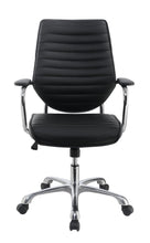 Load image into Gallery viewer, Contemporary Black High-Back Office Chair