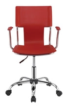 Load image into Gallery viewer, Contemporary Red Office Chair