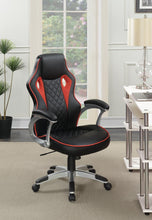 Load image into Gallery viewer, Contemporary Black/Red-High Back Office Chair