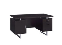 Load image into Gallery viewer, Glavan Contemporary Cappuccino Office Desk